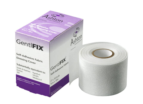 Gentl-Fix - Self Adhesive Fabric Dressing Cover - Roll - 2" wide